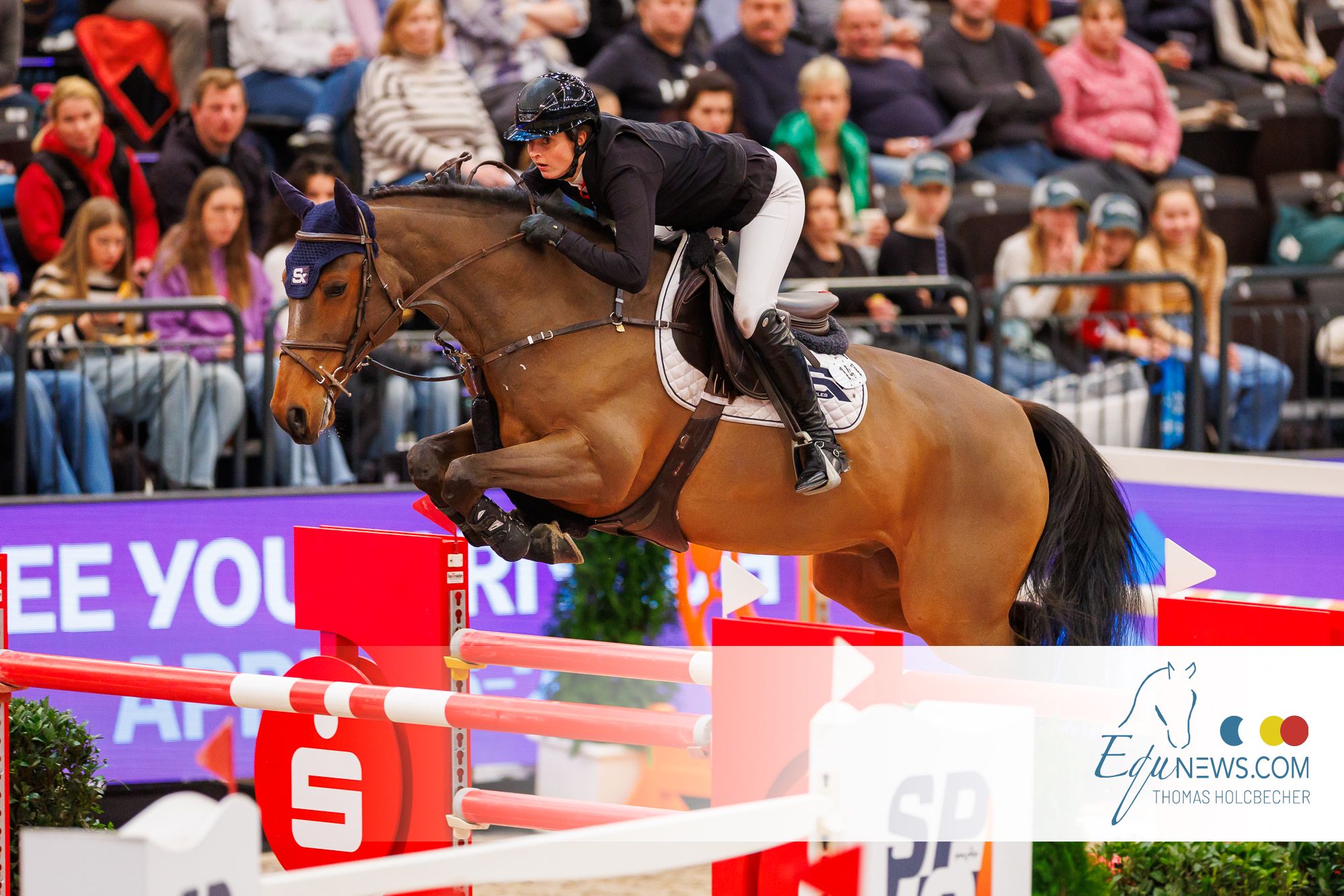 Kendra Claricia Brinkop and Do It Easy don't break a sweat in the Championat of Leipzig