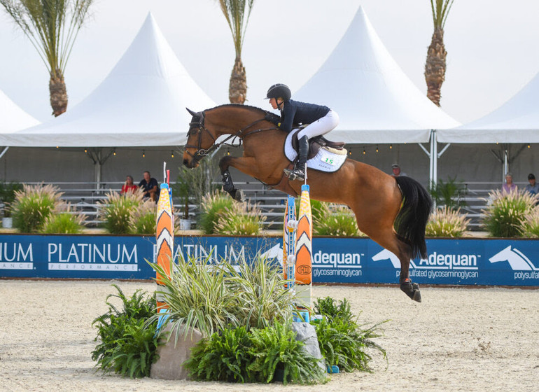Ali Ramsay hits her stride with Godfather B Belesbat in CSI3* 1.45m Classic