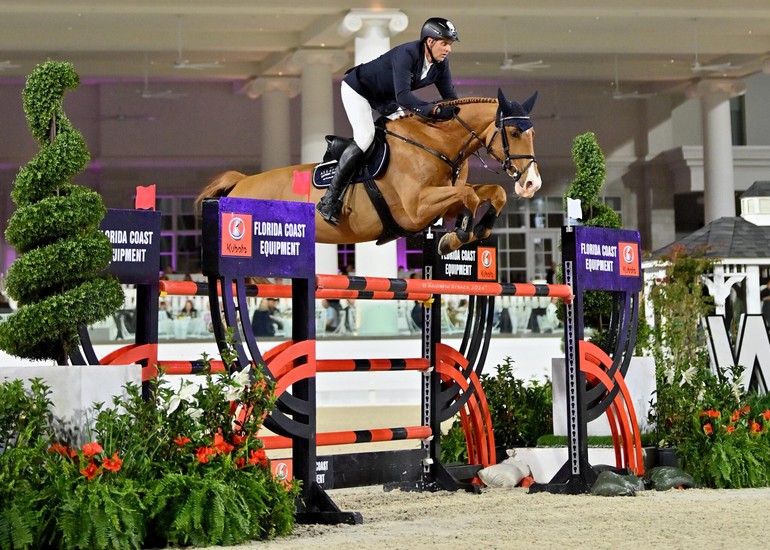 Andre Thieme and DSP Chakaria steal the spotlight in the $200,000 Florida Coast Equipment Grand Prix CSI4* at World Equestrian Center