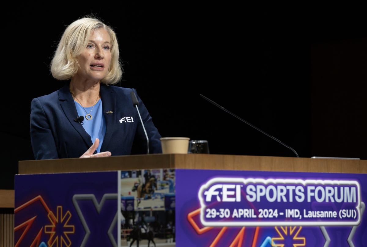FEI Sportforum: Gendergelijkheid en nog geen kandidaten voor EK Jumping 2025!