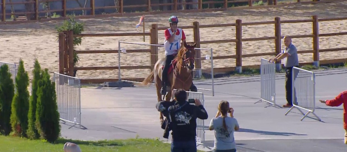 Beezie Madden on top in Old Salem Farm jumper Classic