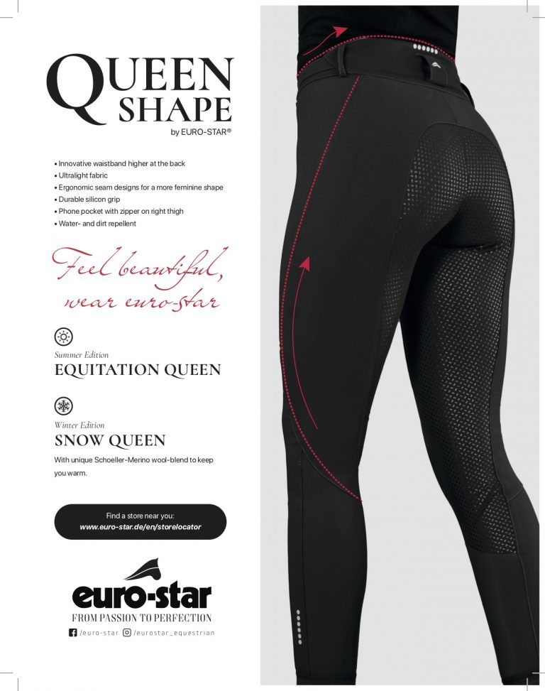 Gagnez grâce à Equlifestyle et Euro-Star : Un pantalon d'équitation Equitation Queen Breeche