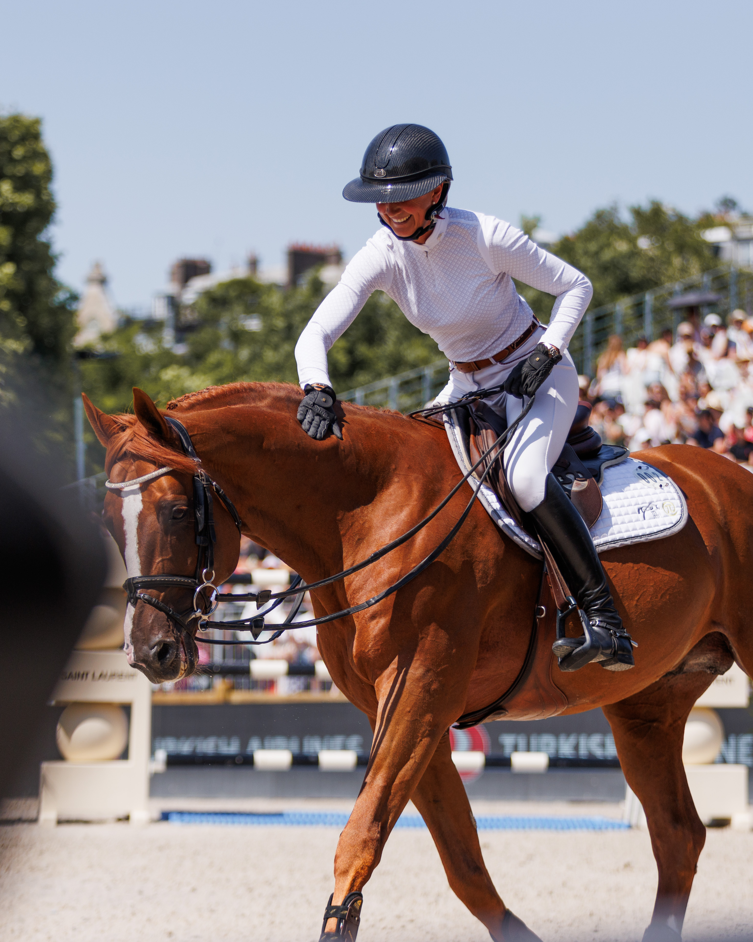 Penelope Leprevost and Djagger Semilly on top in Thursday's CSI4* 1.50m Big Tour Grand Prix Qualifier at Sunshine Tour
