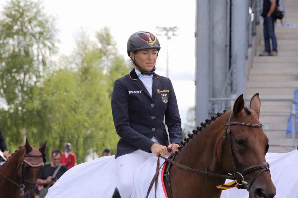 Ingrid Klimke withdraws Franziskus FRH from German Nations Cup team for CHIO Aachen after injury