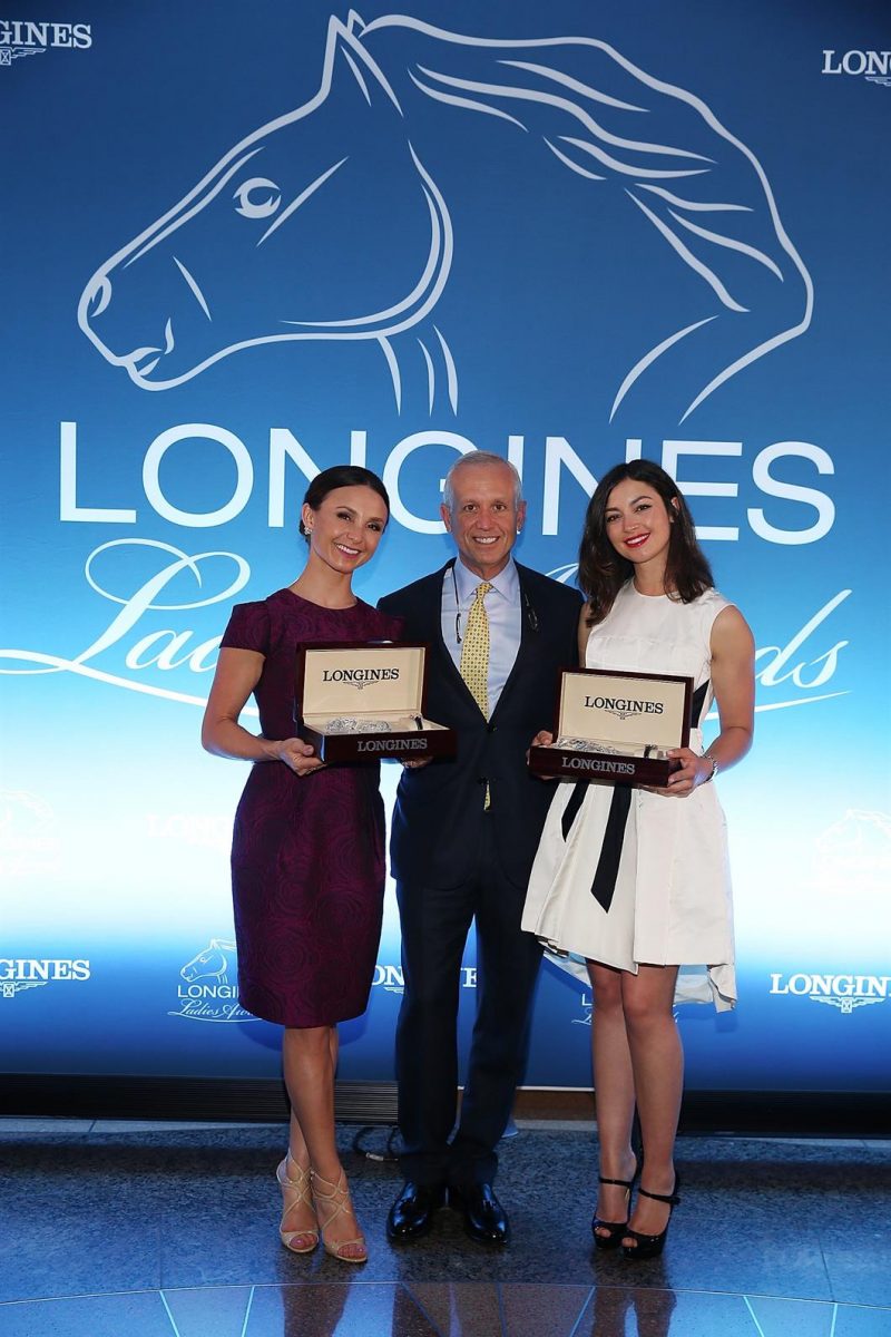 Georgina Bloomberg en Reed Kessler ontvangen “FEI Longines Ladies Awards”