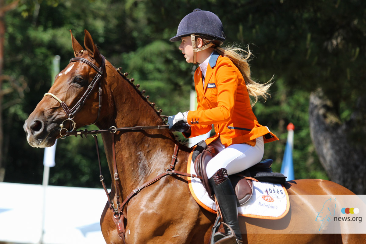 Nederlandse ponyruiters naar tweede plaats in Wierden's Nations Cup