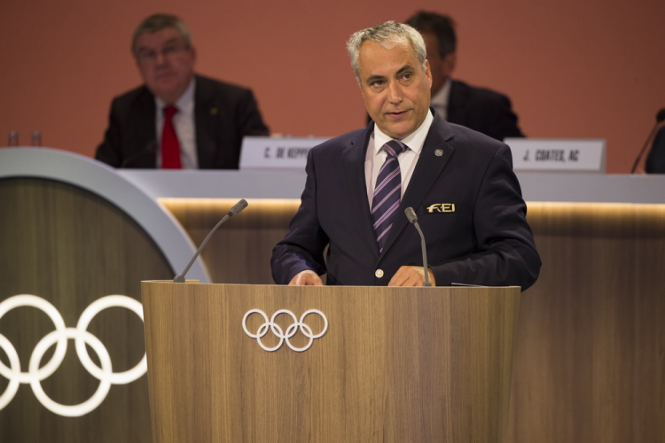 Ingmar de Vos, de FEI-president is verkozen tot IOC-lid