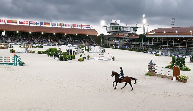 Horses and Riders for the Longines Global Champions Tour of Valkenswaard