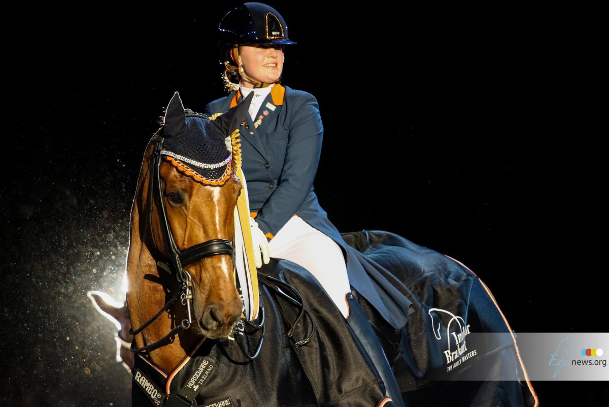 Jeanine Nieuwenuis: "TC Athene is een koning van een paard"
