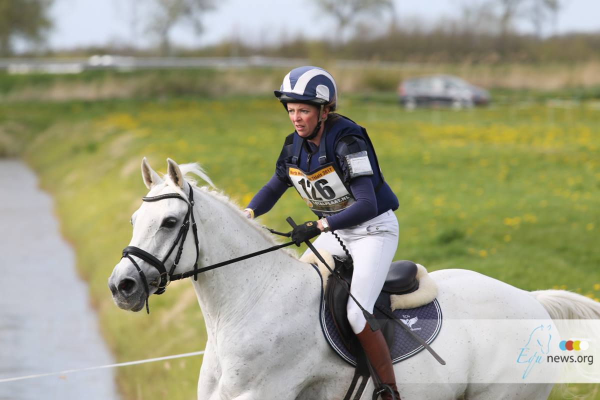 Nina Hut houdt Nederlandse eer hoog met eerste plaats in de Maarsbergen Horse Trials