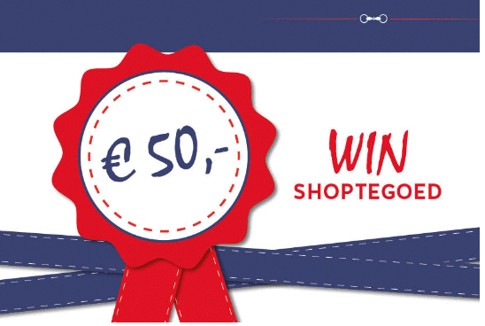Win € 50,- shoptegoed