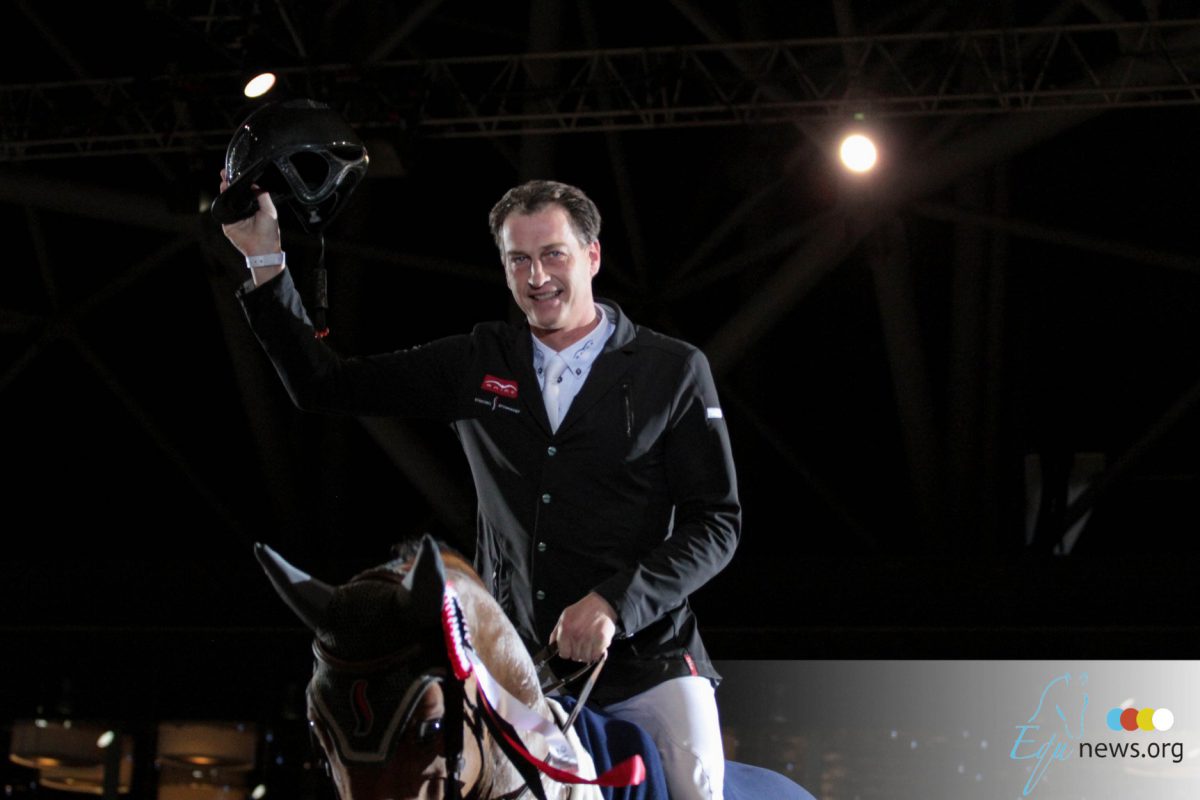 Marc Houtzager's Grand Prix-paard, Sterrehof's Baccarat verhuist naar Mexico