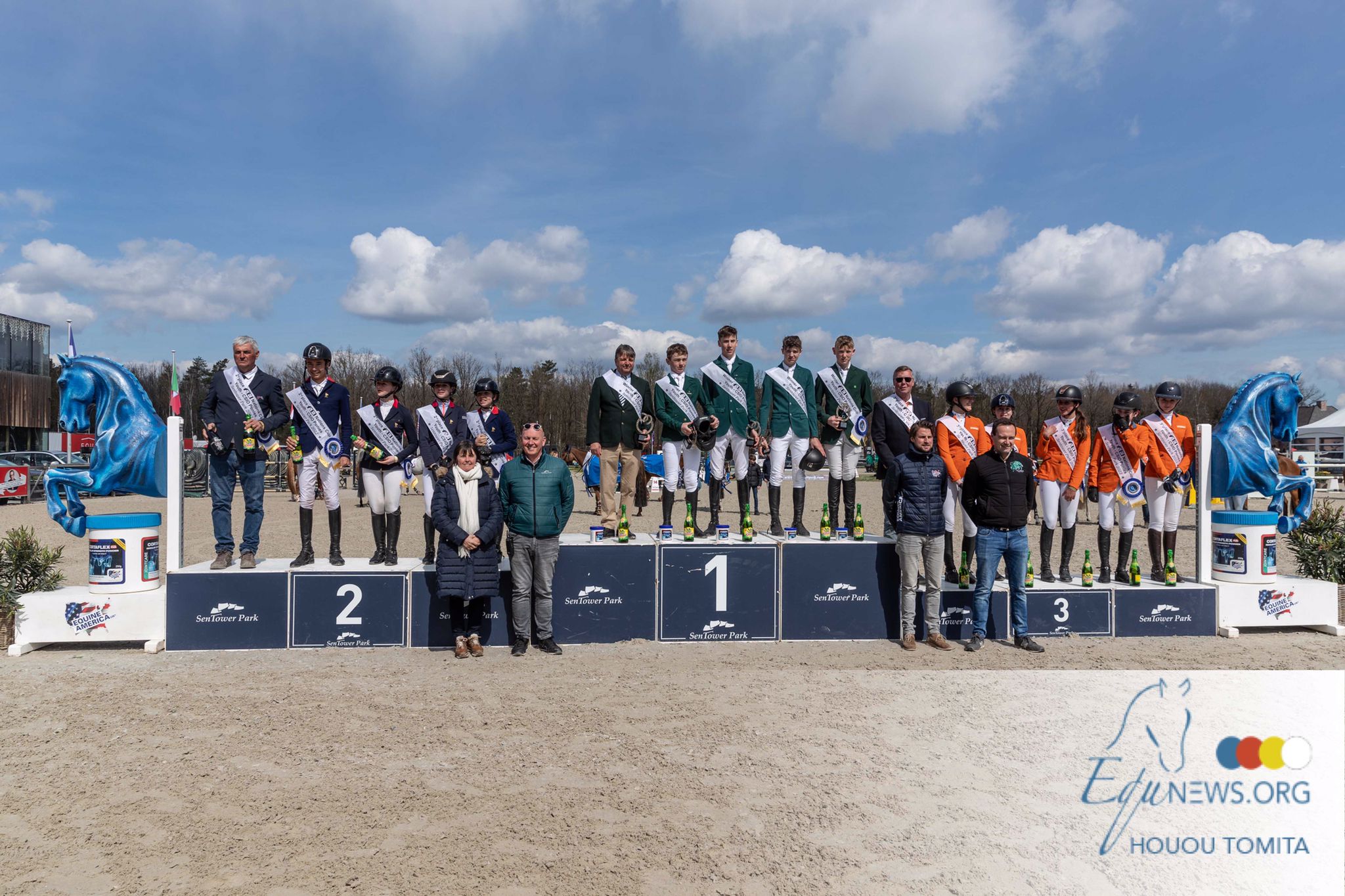 Nederlandse pony combinaties winnen brons tijdens Landenprijs Sentower Park